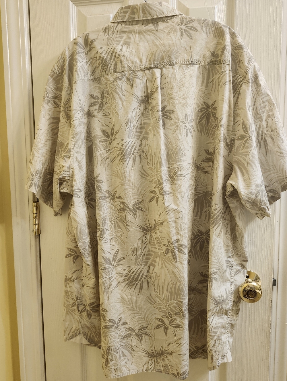 Tommy Bahama Notre Dame 100% Pima Cotton Floral Button-Down Shirt XXL - Picture 4 of 11